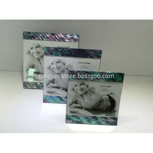 Luxury Gift Paua Shell Mirror Frame Picture Frames